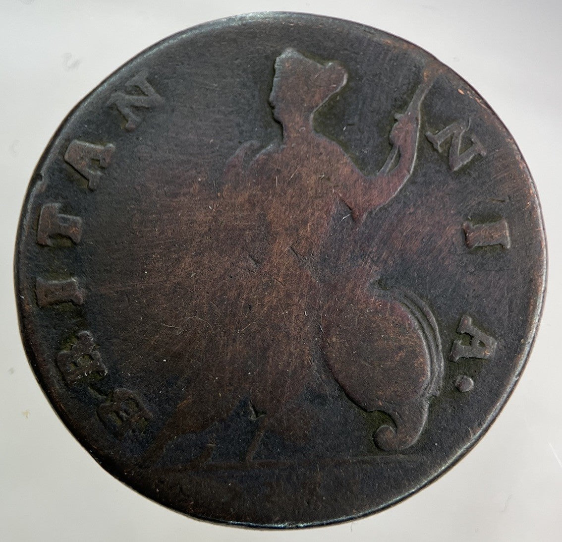 1735 George II 2nd Half - Penny Coin | Collectable Grade
