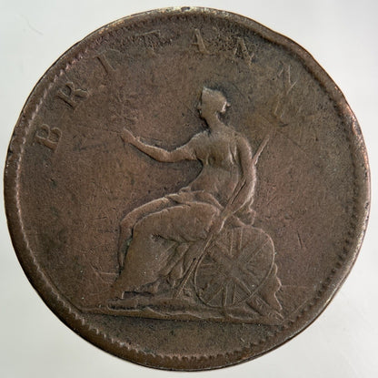 1806 George III 3rd Half - Penny Coin | Collectable Grade