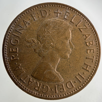 1965 Elizabeth II 2nd One Penny Coin | Fine Collectable Grade