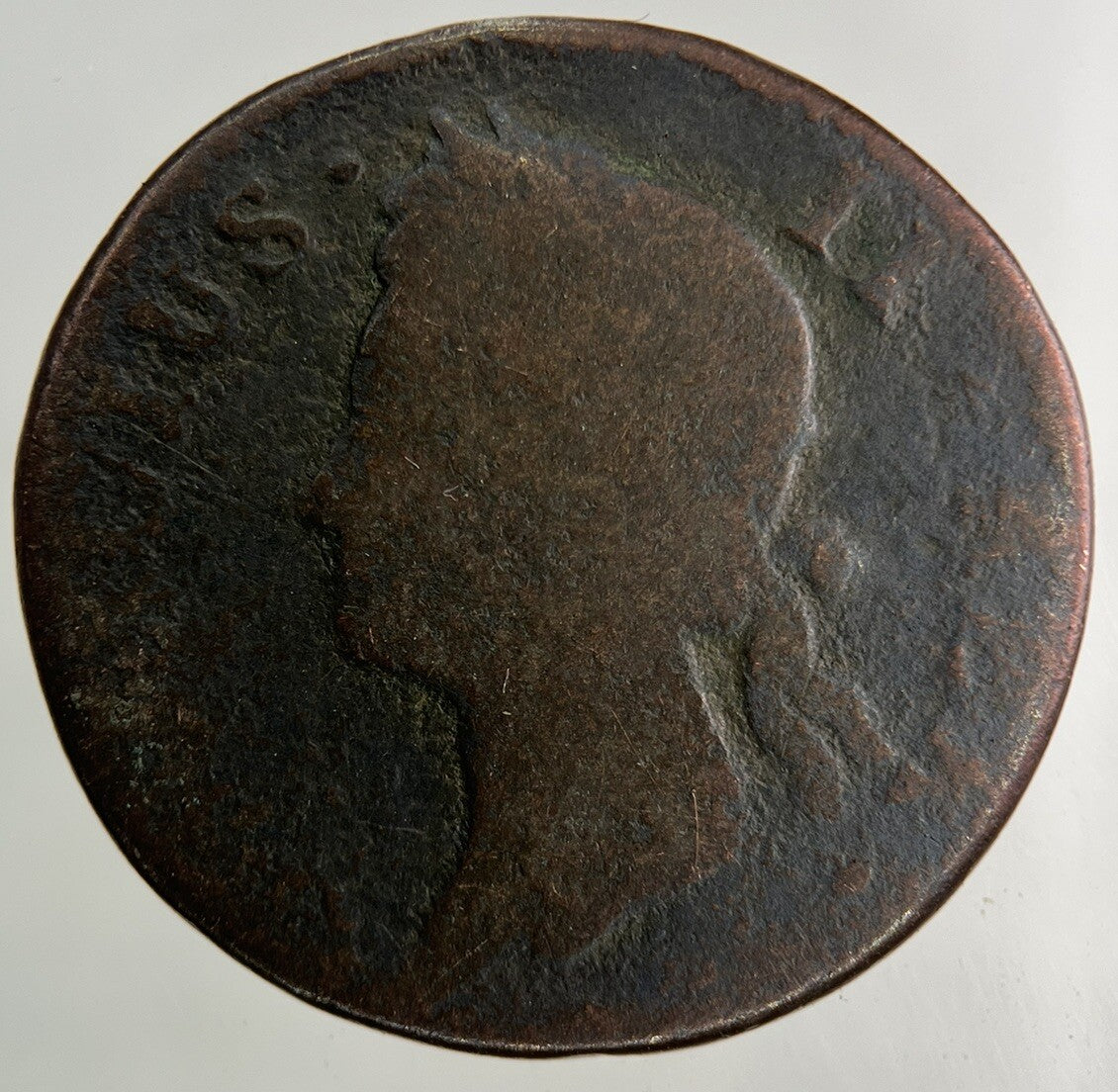 1754 Irish Half - Penny Coin | Collectable Grade