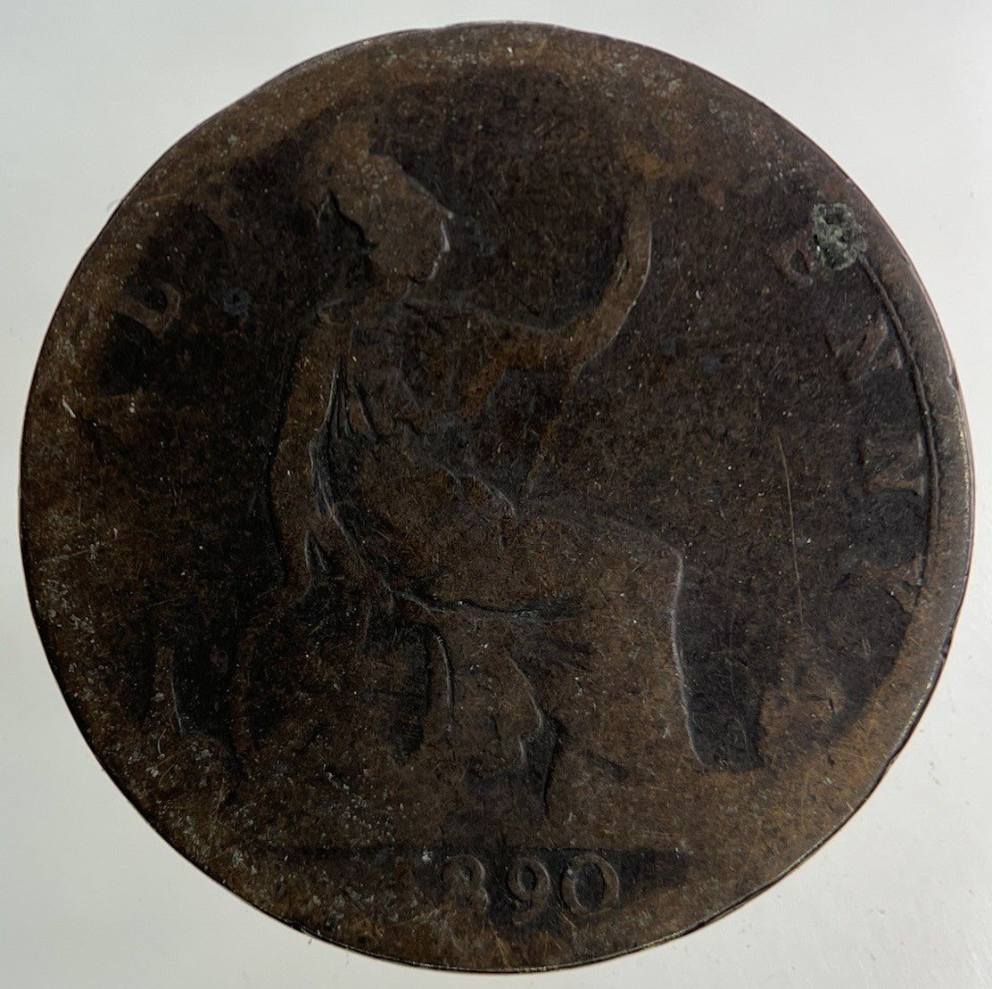 1890 Victoria Half - Penny Coin | Collectable Grade