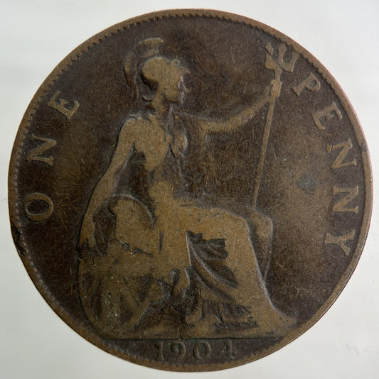 1904 Edward VII One Penny Coin | Collectable Grade