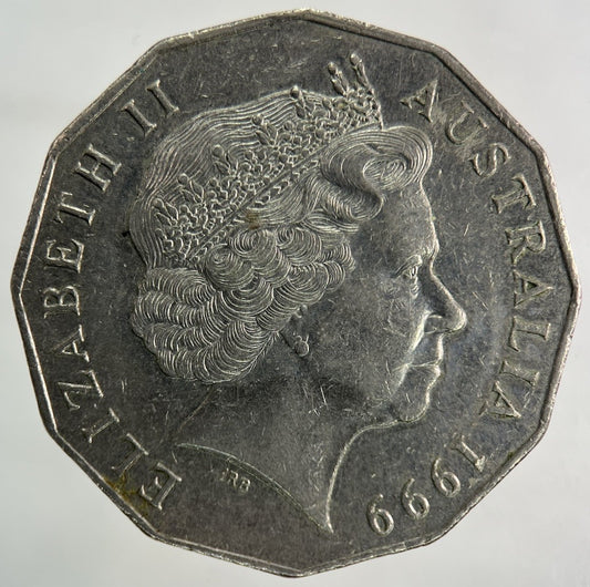 1999 Australia 50 Cents Coin | Fine Collectable Grade