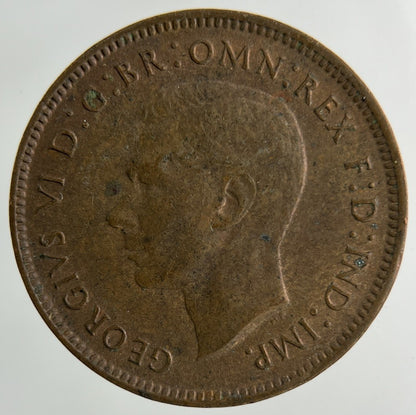 1943 George VI Wren Farthing Coin | Collectable Grade