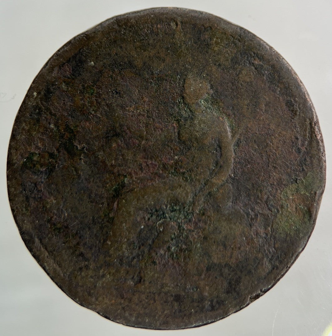 British George III 3rd One Penny Coin | Worn Grade