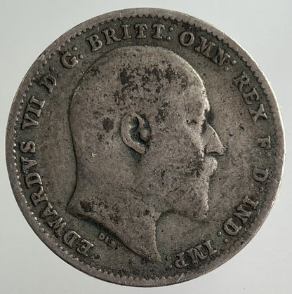 1909 Edward VII Threepence Silver Coin | Fine Collectable Grade