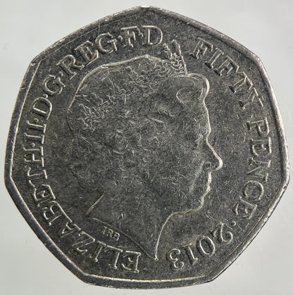 2013 Benjamin Britten 50p Fifty - Pence Coin | Collectable Grade