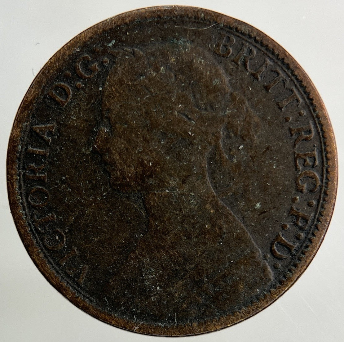 1866 Victoria Farthing Coin | Collectable Grade