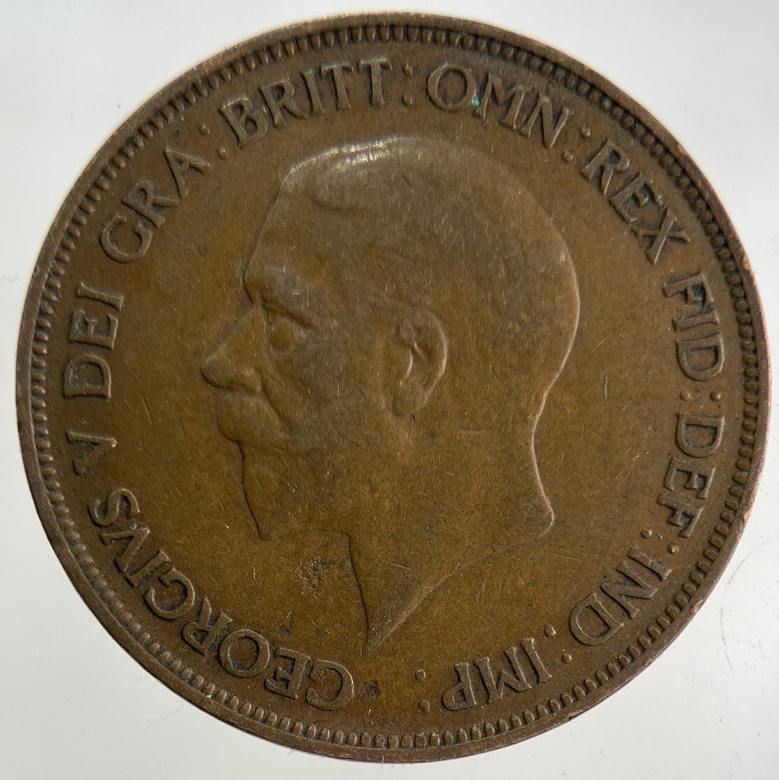 1936 George V One Penny Coin | Fine Collectable Grade