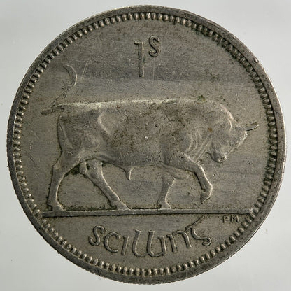 1963 Irish Shilling Coin | Fine Collectable Grade
