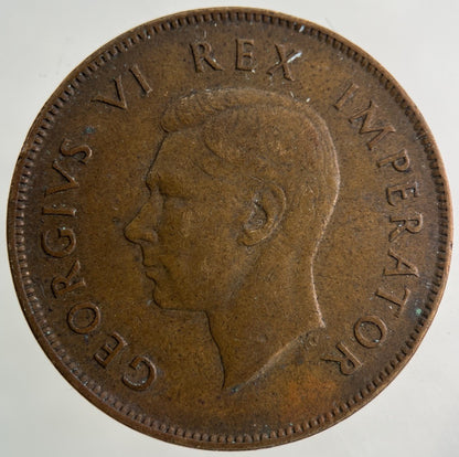 1943 South Africa One Penny Coin | Collectable Grade