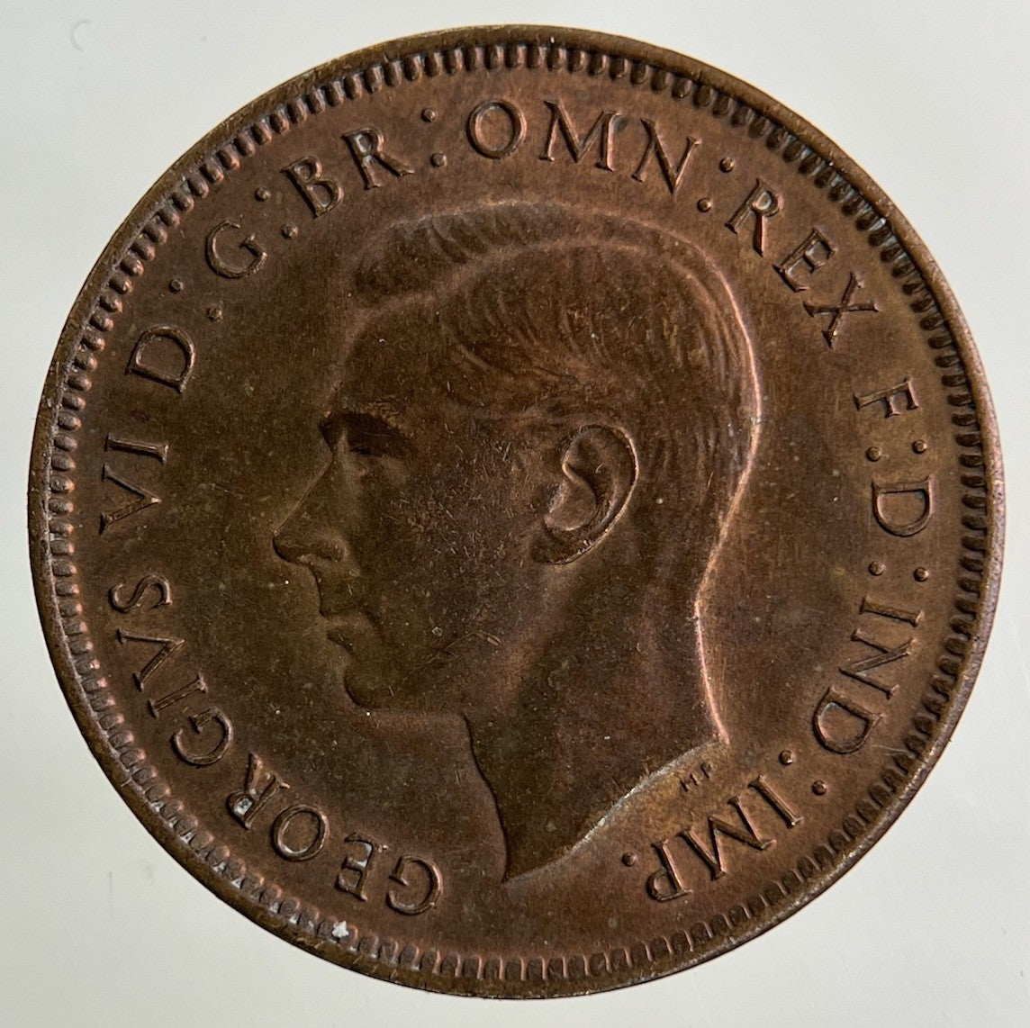 1942 George VI Wren Farthing Coin | Very High Grade