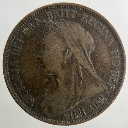 1901 Victoria Half - Penny Coin | Fine Collectable Grade