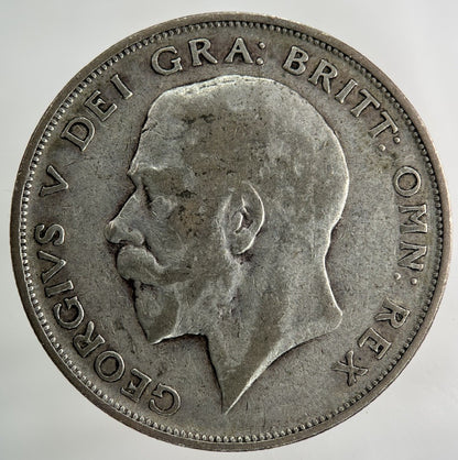 1923 George V Half - Crown Silver Coin | Fine Collectable Grade