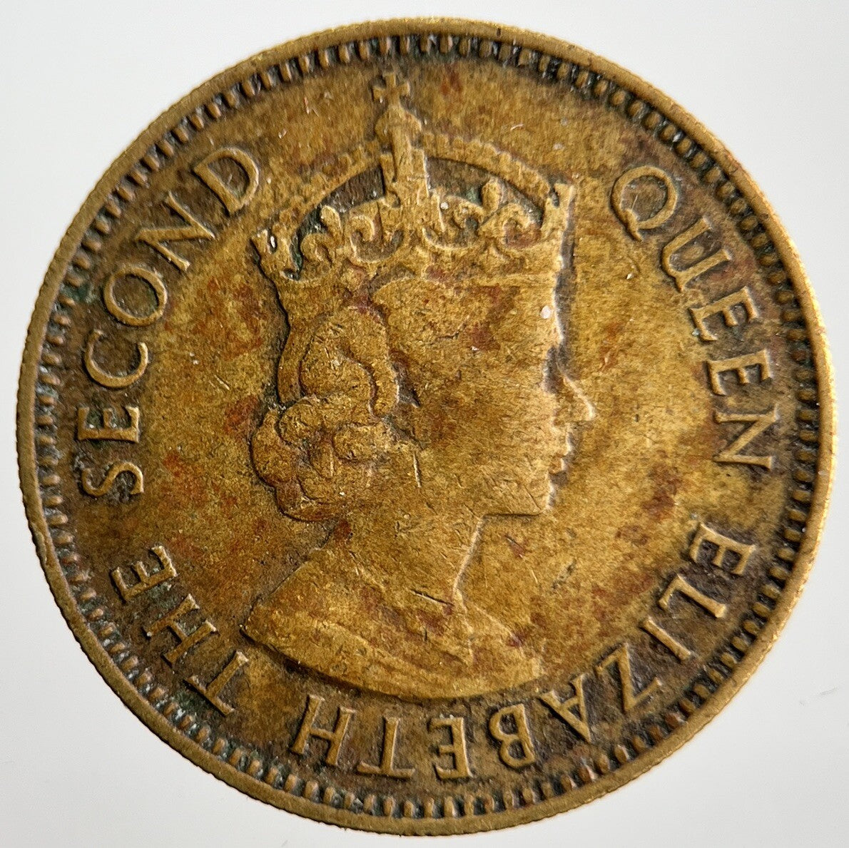 1959 Hong Kong Ten Cents Coin | Fine Collectable Grade | a2321
