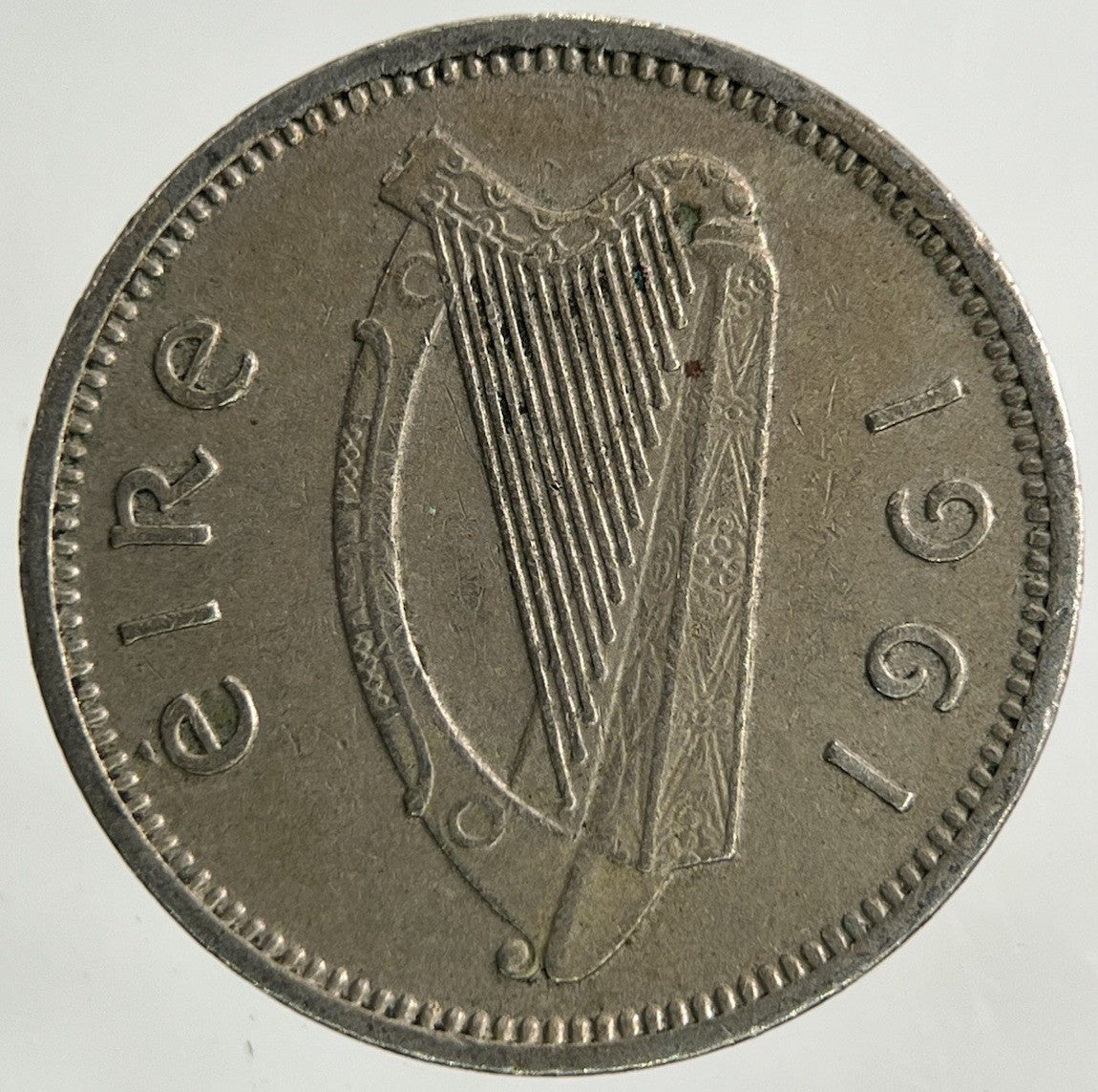 1961 Irish Threepence Coin | Fine Collectable Grade