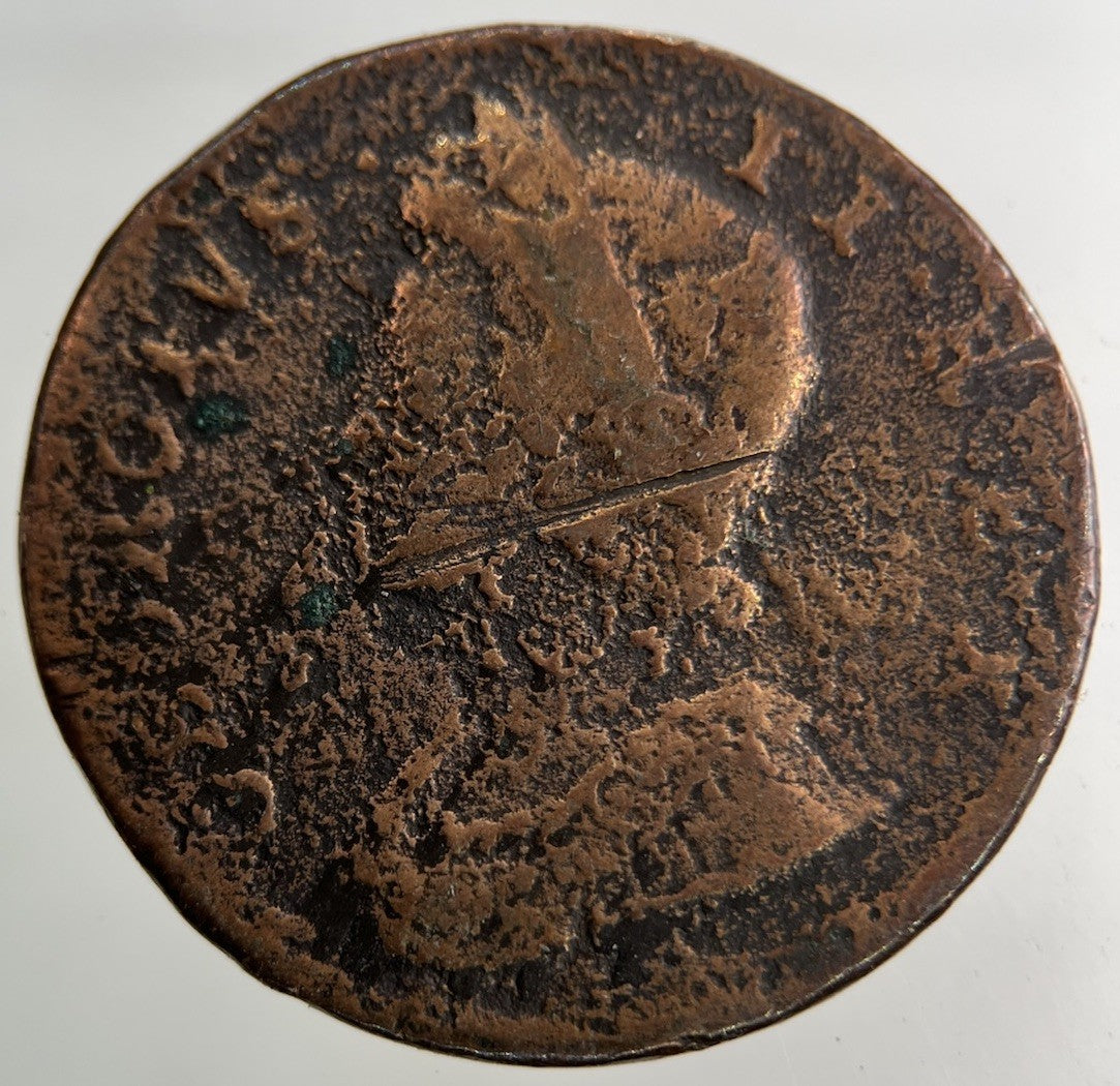 1747 George II 2nd Half - Penny Coin | Collectable Grade
