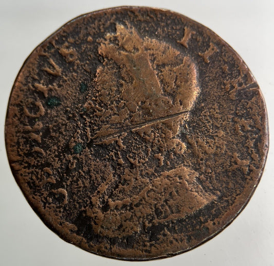 1747 George II 2nd Half - Penny Coin | Collectable Grade