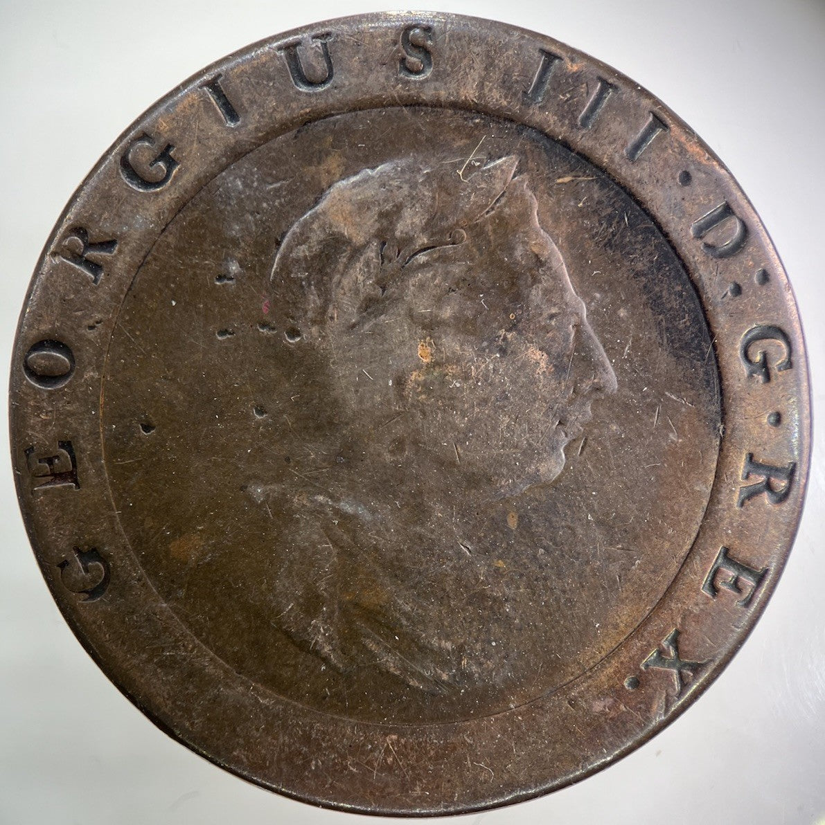 1797 George III 3rd Cartwheel Two - pence Coin | Collectable Grade