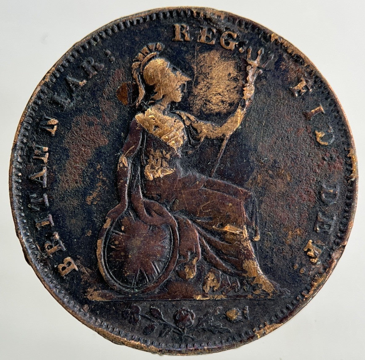 1853 Victoria Farthing Coin | Fine Collectable Grade