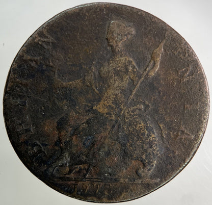 1773 George III 3rd Half - Penny Coin | Collectable Grade