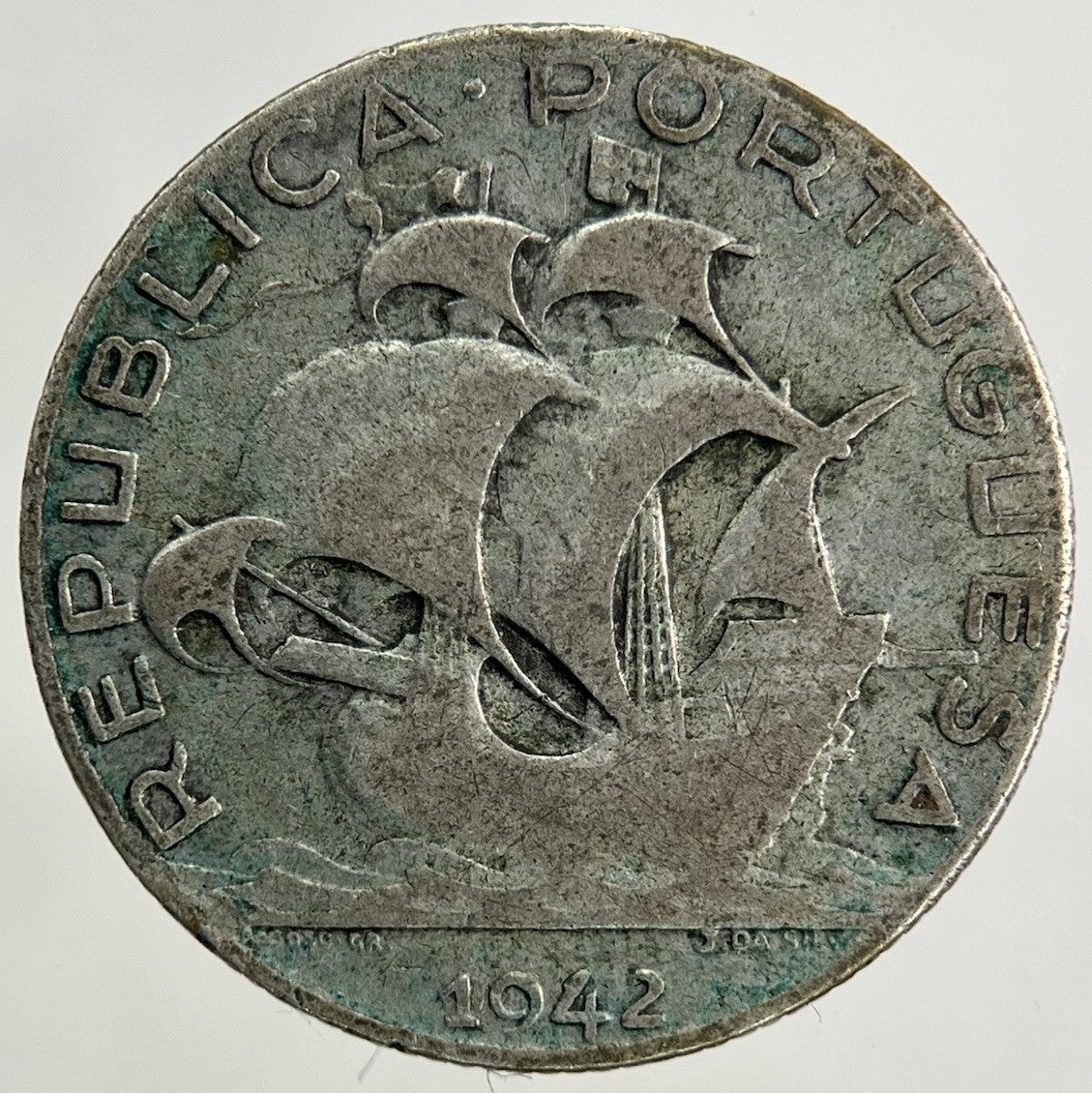 1942 Portugal 2.5 Escudos Silver Coin | Collectable Grade