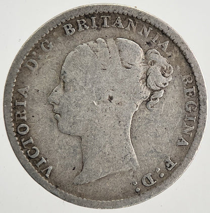 1885 Victoria Threepence Silver Coin | Collectable Grade | a9559