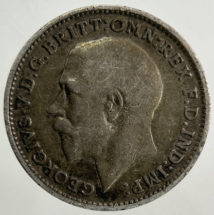 1914 George V Threepence Silver Coin | Collectable Grade