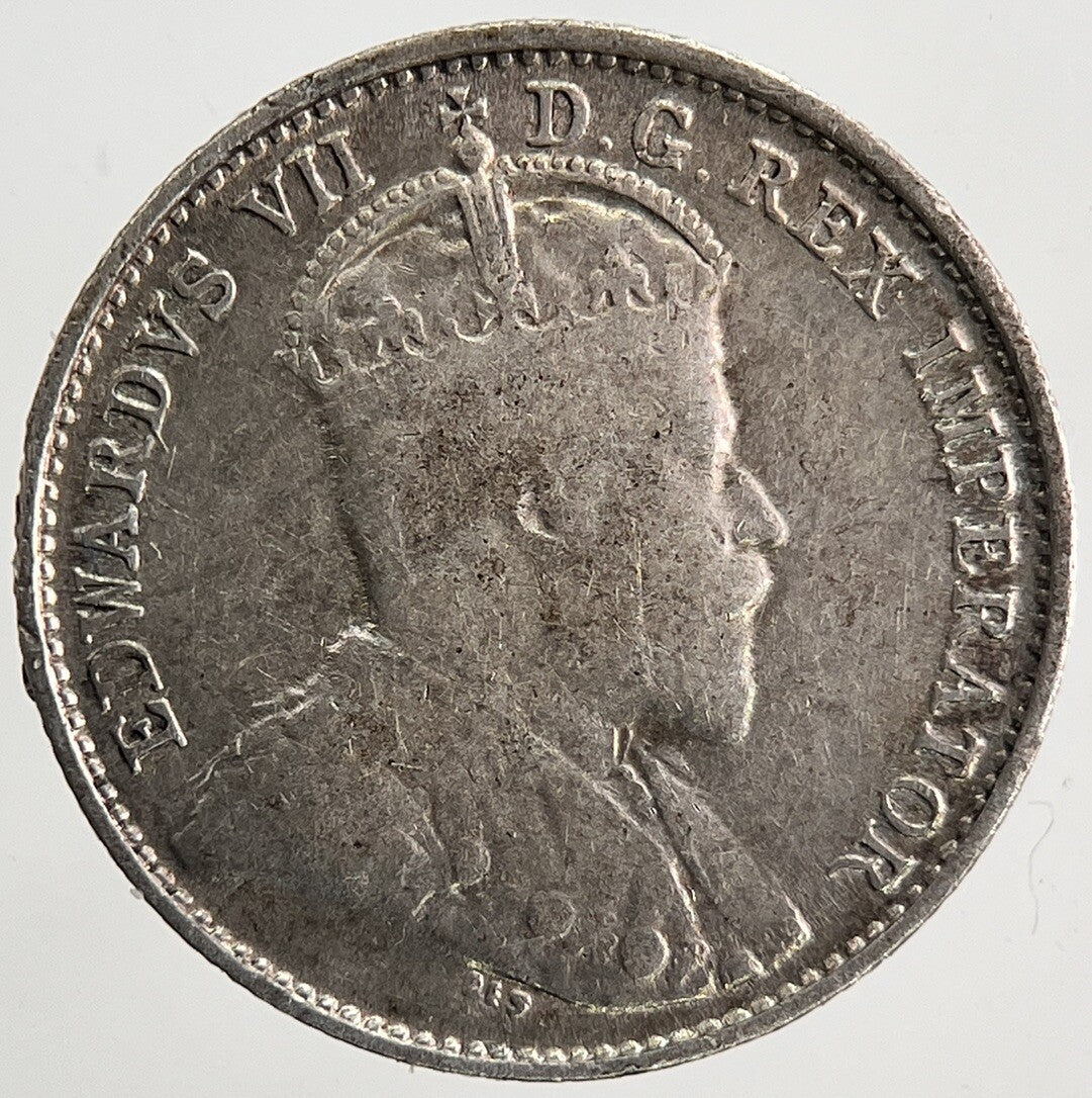 1903 - H Canada 5 Cents Silver Coin | Fine Collectable Grade | a6393