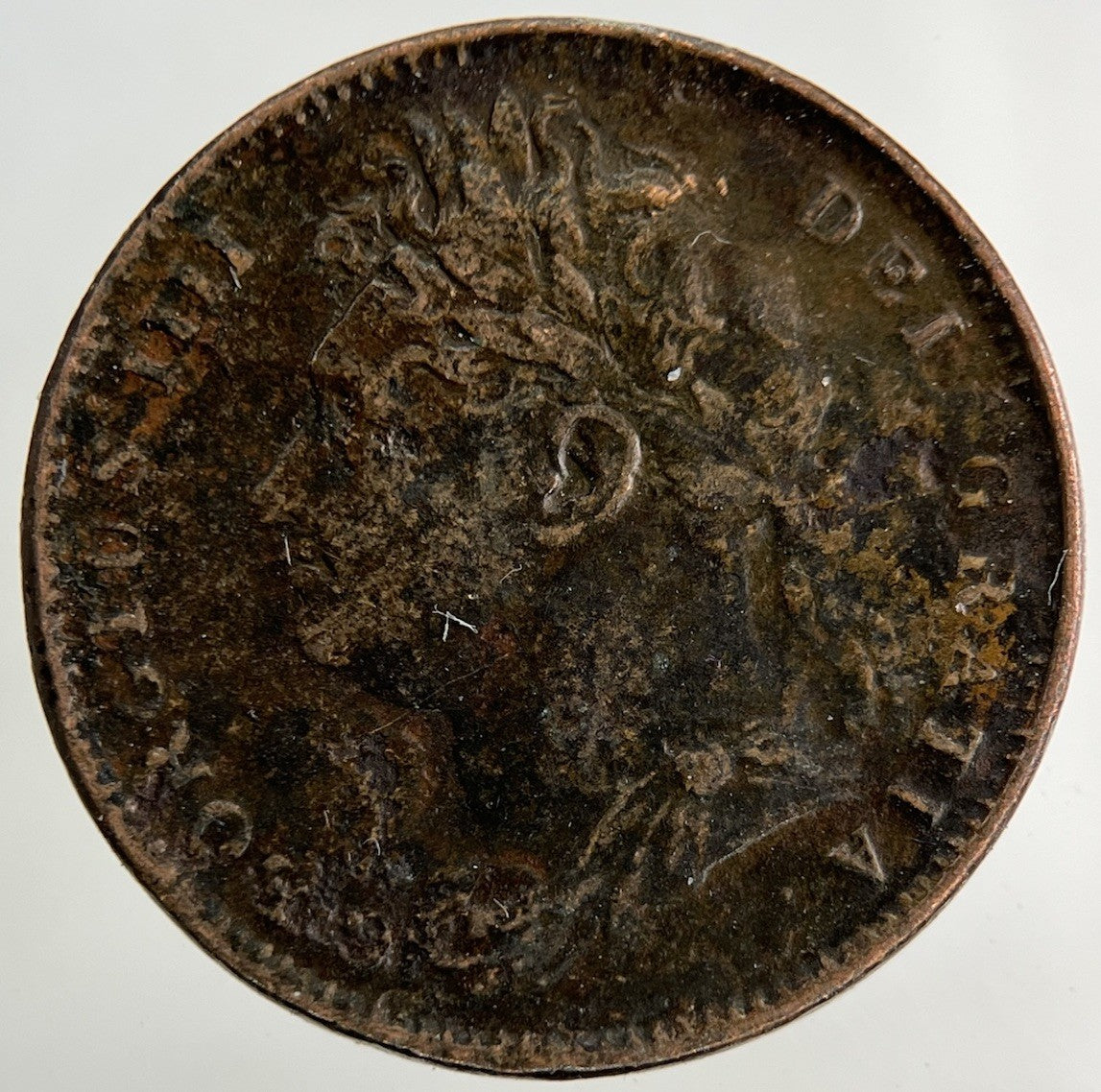 1822 George IV Farthing Coin | Collectable Grade