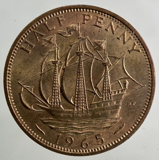 1965 Elizabeth II 2nd Half - Penny Coin | Very Fine Grade