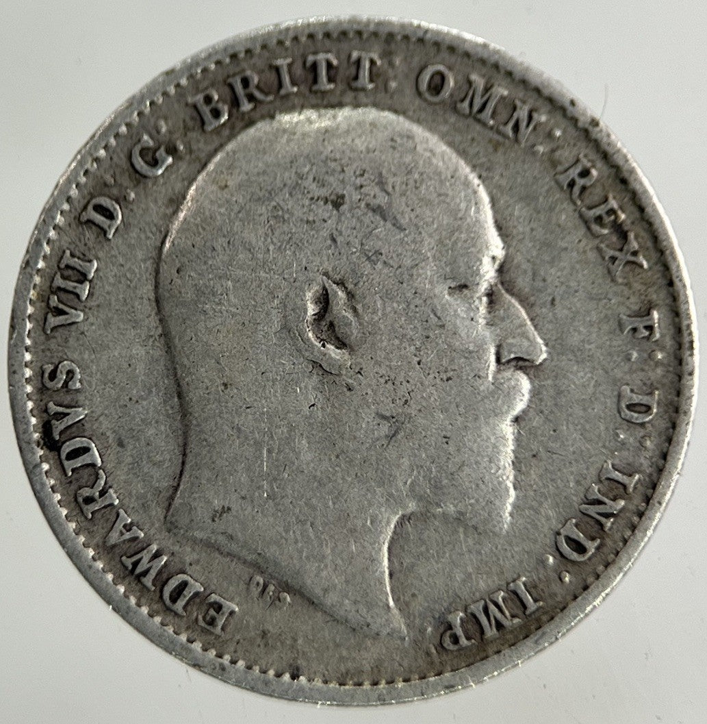 1909 Edward VII Threepence Silver Coin | Fine Collectable Grade