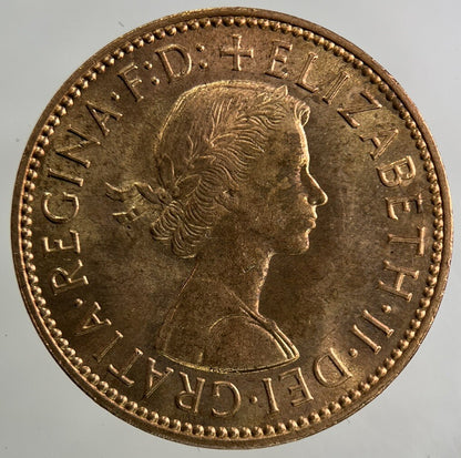 1966 Elizabeth II 2nd Half - Penny Coin | Very Fine Grade
