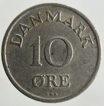 1949 Denmark 10 Ore Coin | Fine Collectable Grade