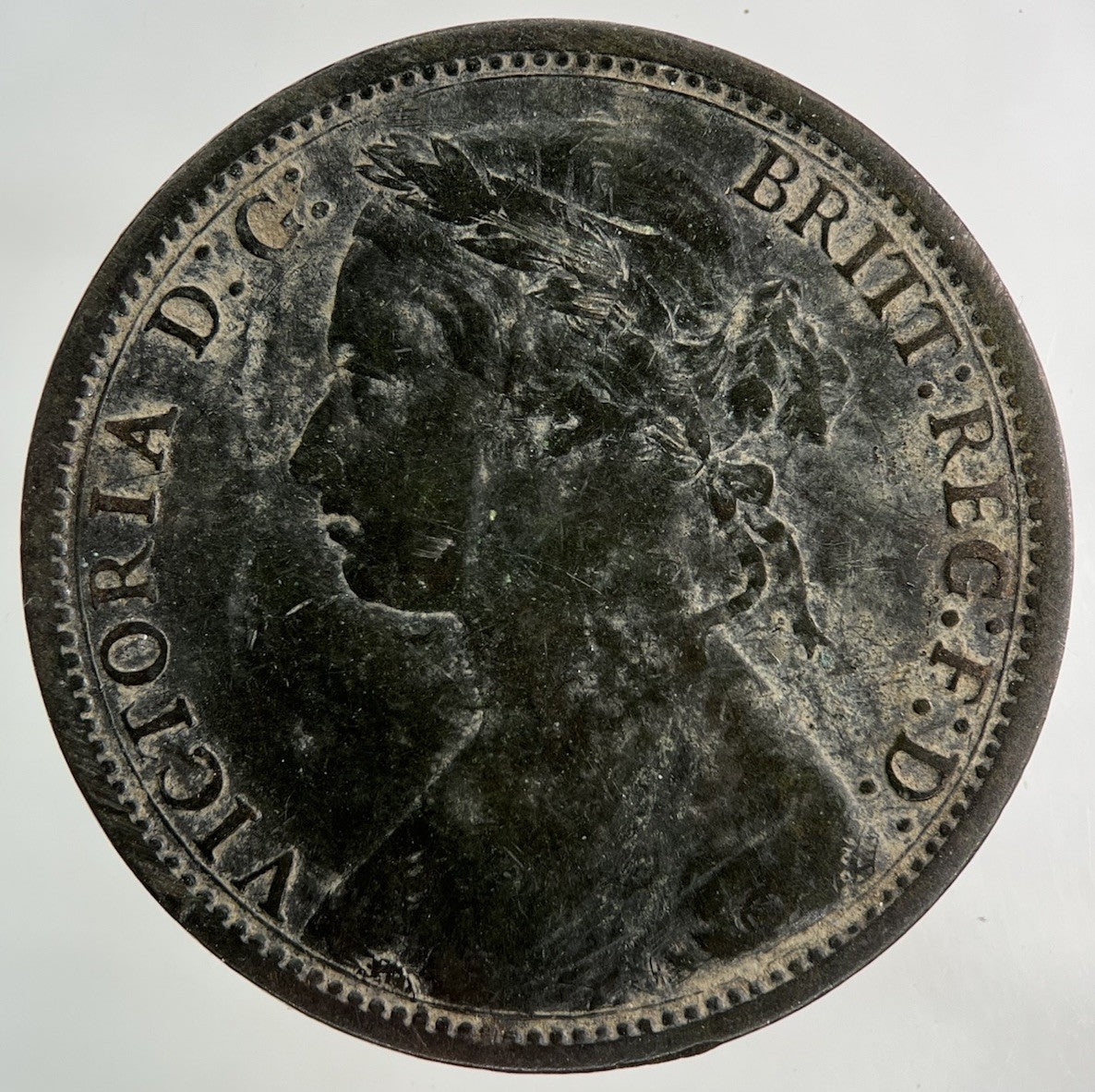 1874 - H Victoria One Penny Coin | Fine Collectable Grade