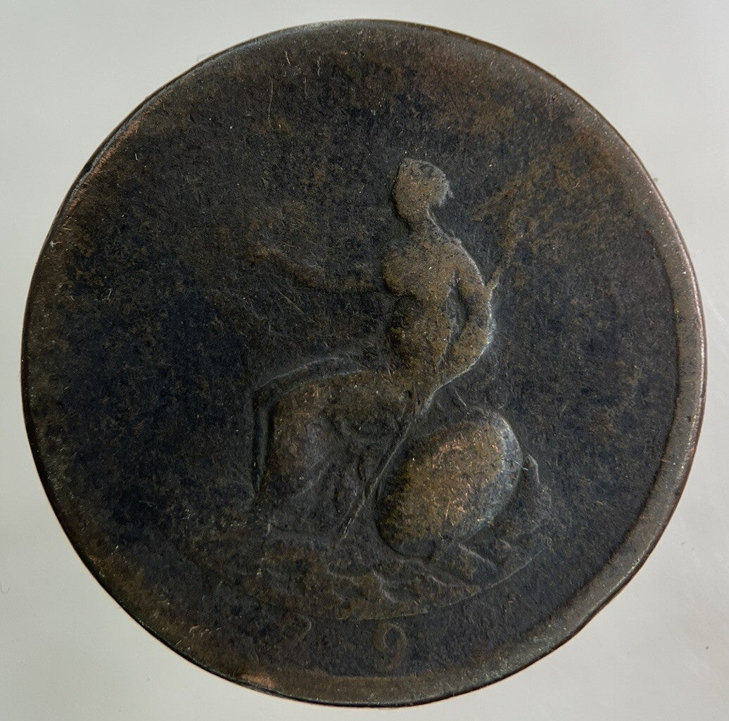 1799 George III 3rd Half - Penny Coin | Fair Grade