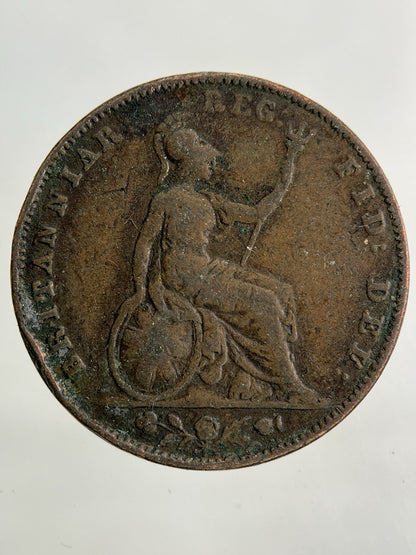 1853 Victoria Farthing Coin | Collectable Grade