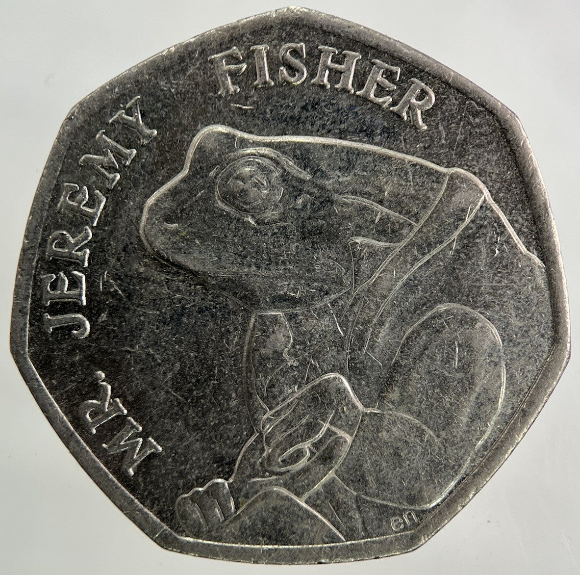 2017 Mr Jeremy Fisher Frog 50p Fifty - Pence Coin | Collectable Grade