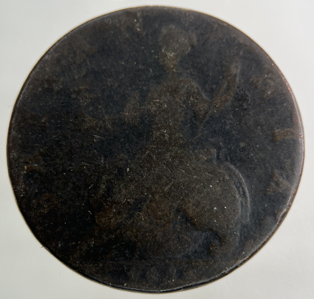 1747 George II 2nd Half - Penny Coin | Fair Grade