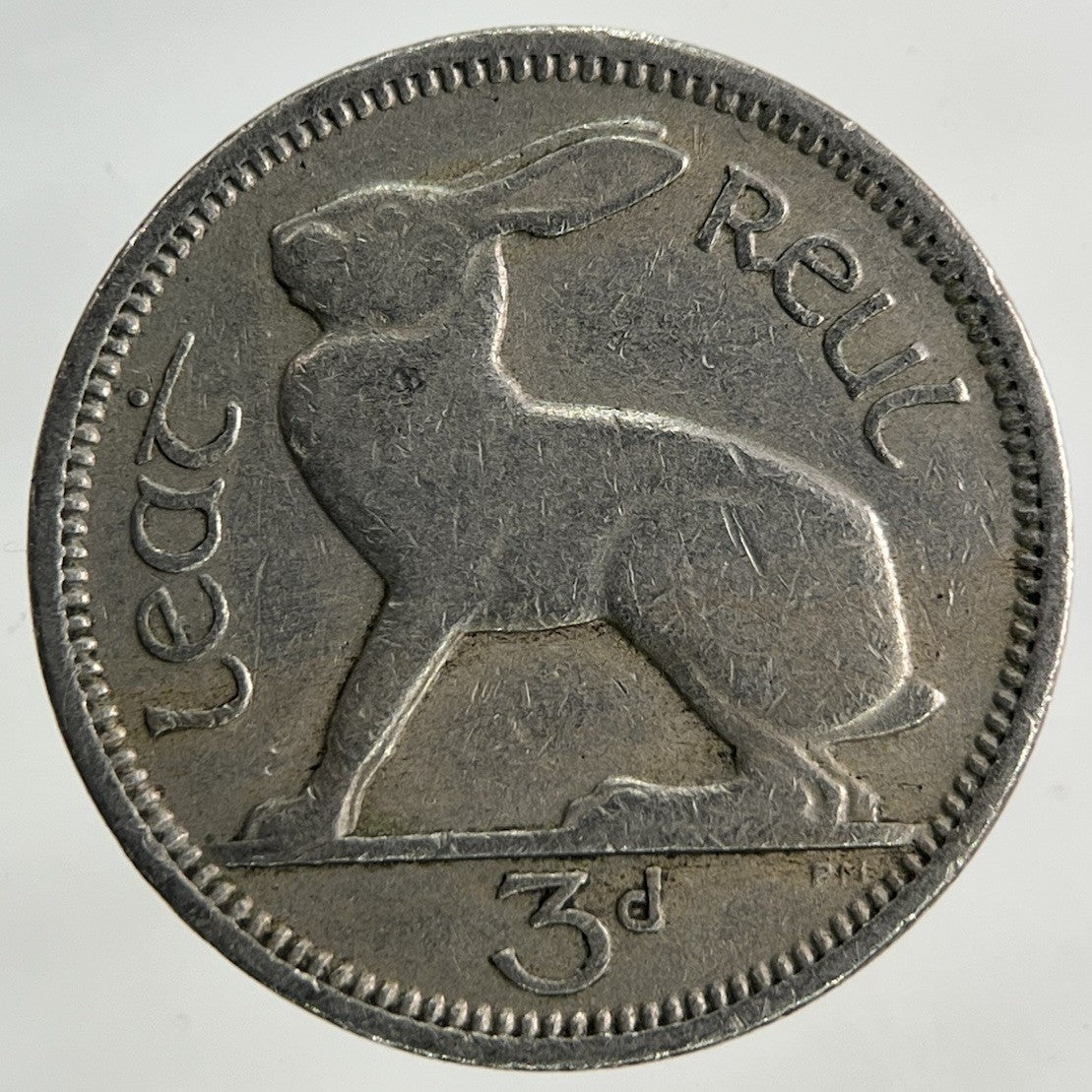 1942 Irish Threepence Coin | Fine Collectable Grade