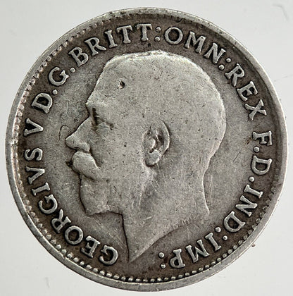 1919 George V Threepence Silver Coin | Fine Collectable Grade | a8452