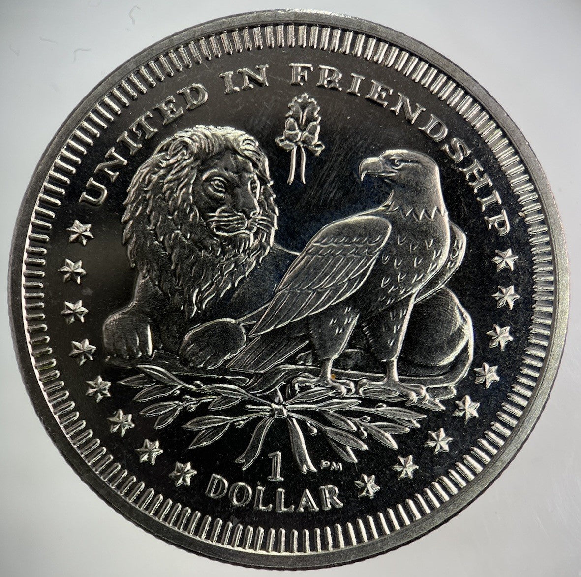 2007 Elizabeth II 2nd British Virgin Islands 1 Dollar Coin | Very High Grade
