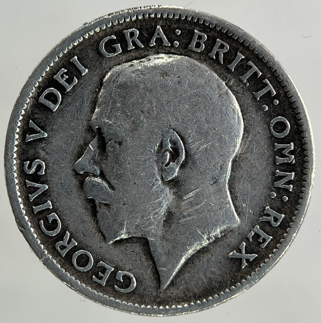 1916 George V Sixpence Silver Coin | Fine Collectable Grade
