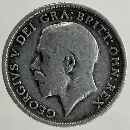 1916 George V Sixpence Silver Coin | Fine Collectable Grade