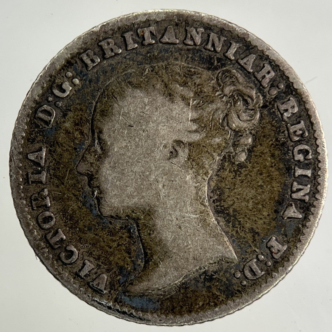 1842 Victoria Groat Four - Pence Silver Coin | Fine Collectable Grade