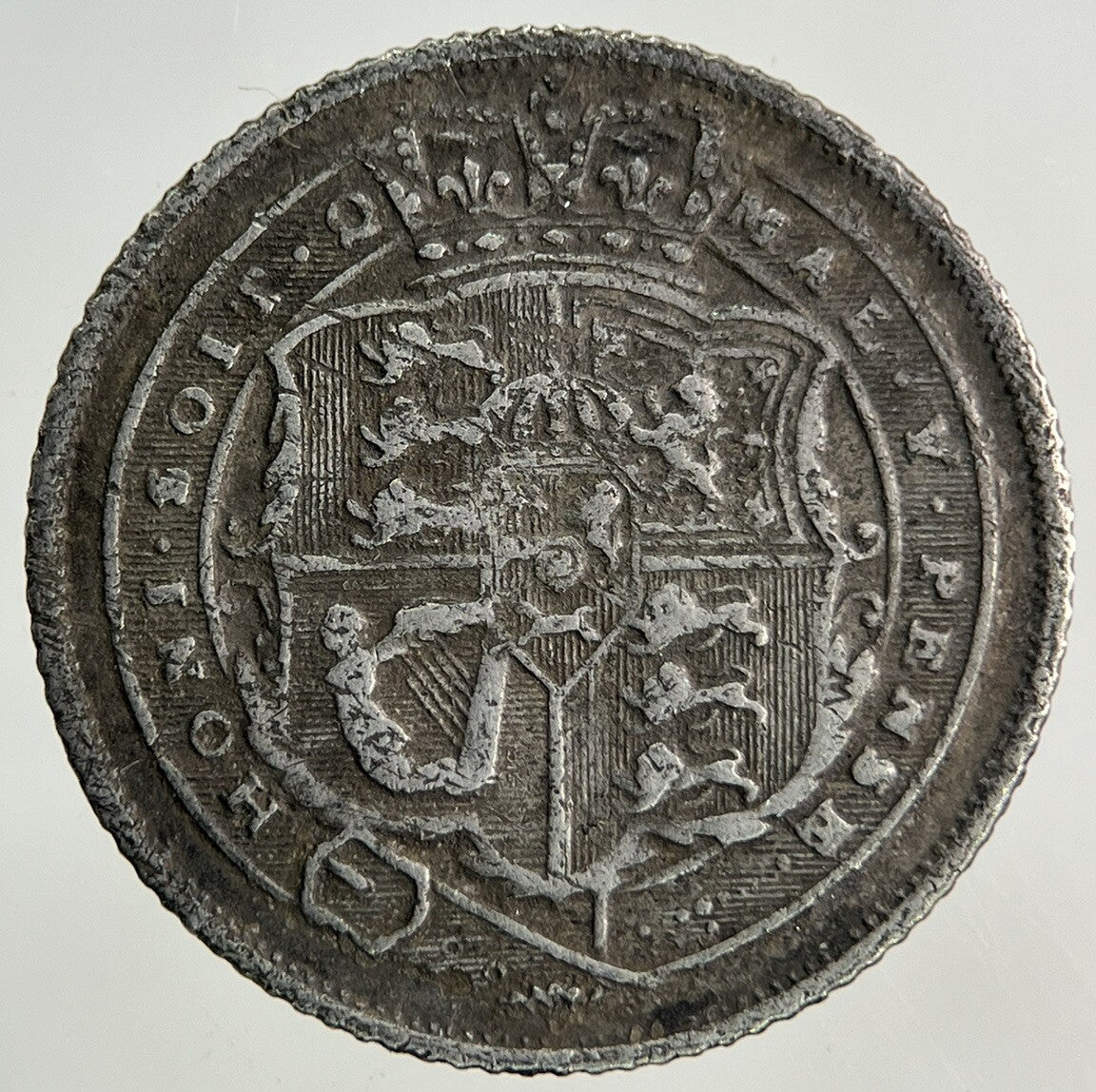 1816 George III 3rd Sixpence Silver Coin | Very High Grade