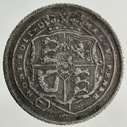1816 George III 3rd Sixpence Silver Coin | Very High Grade