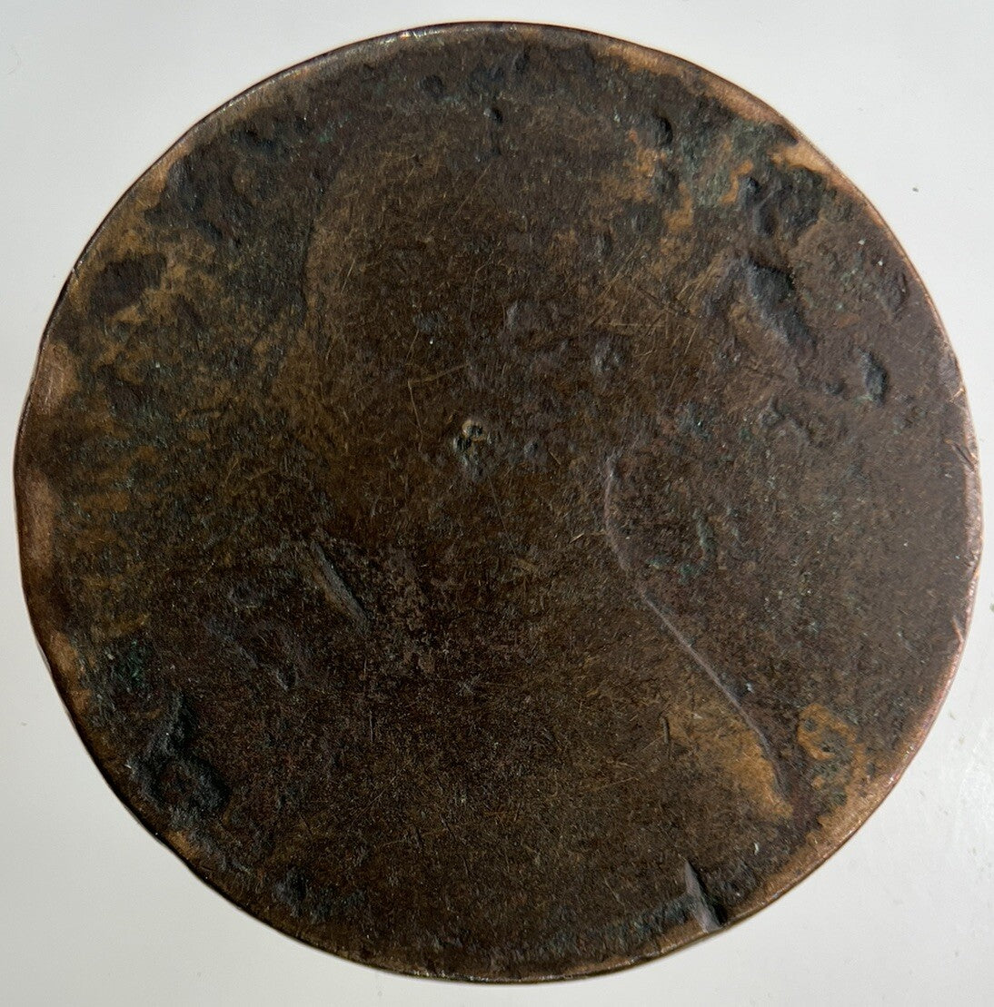 British Victoria One Penny Coin | Worn Grade