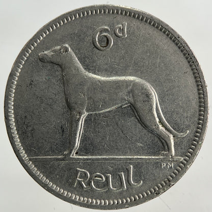 1935 Irish Sixpence Coin | Fine Collectable Grade