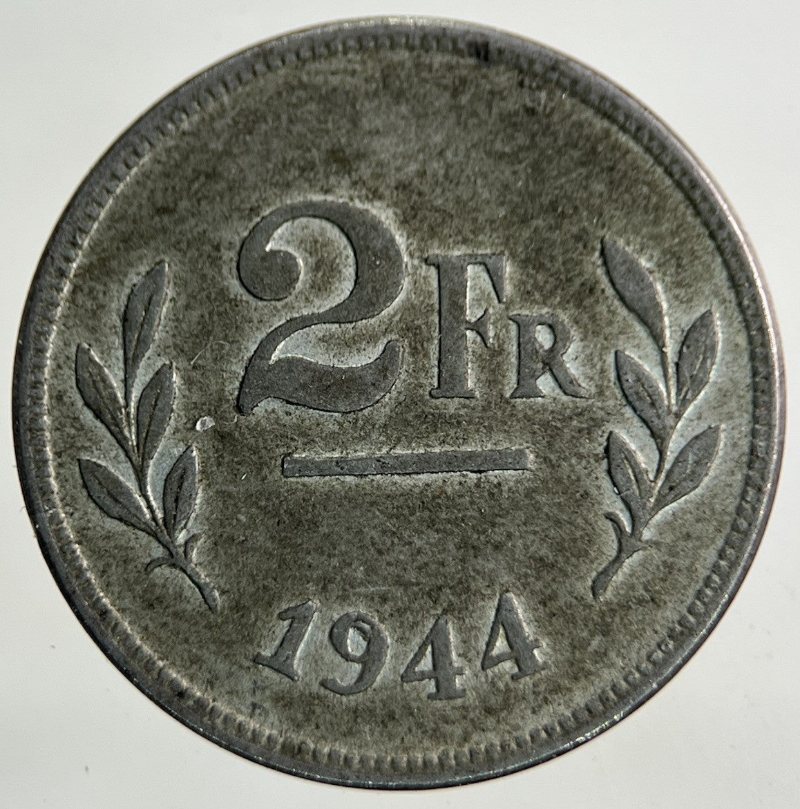1944 Belgium 2 Francs Coin | Collectable Grade